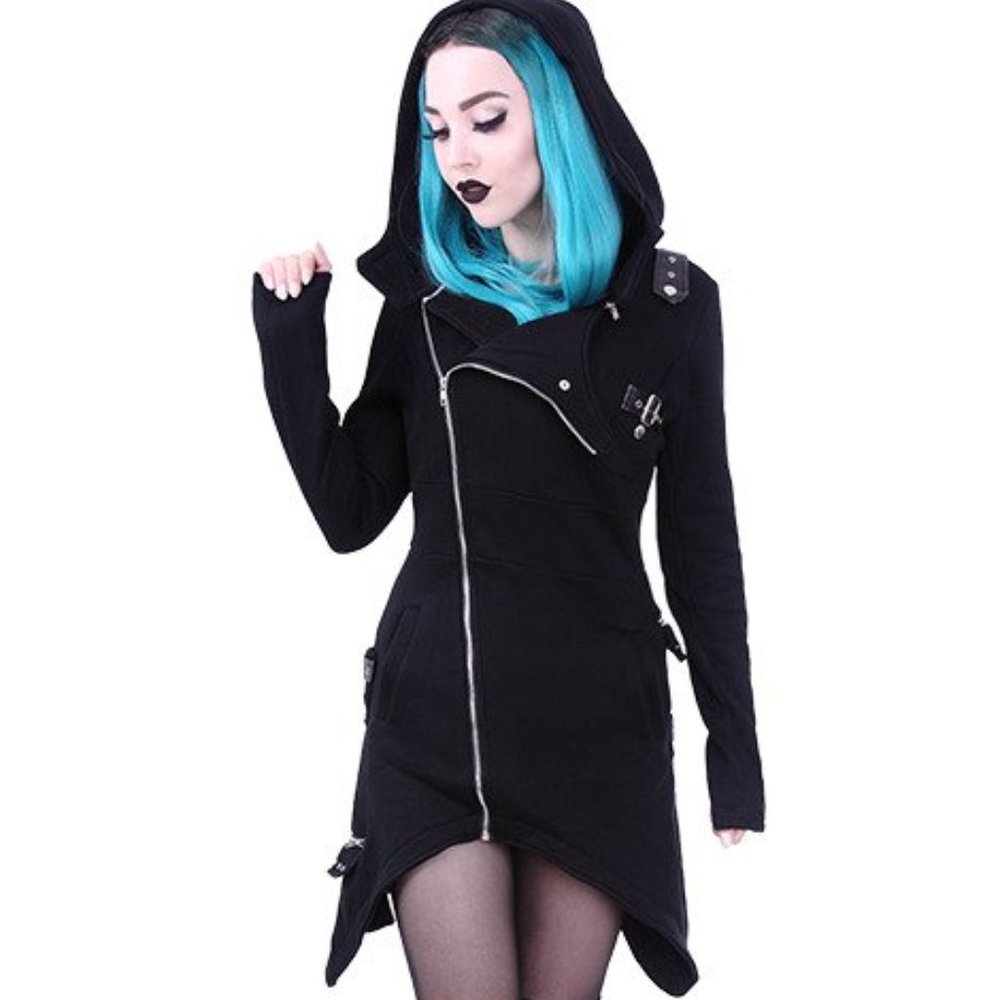 ISO Restyle Asymmetic Hoodie in sizes XS/S/M